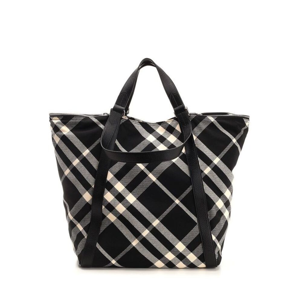 Burberry Men "Check" Tote Bag